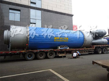 礦（kuàng）渣三筒回轉幹燥機工程